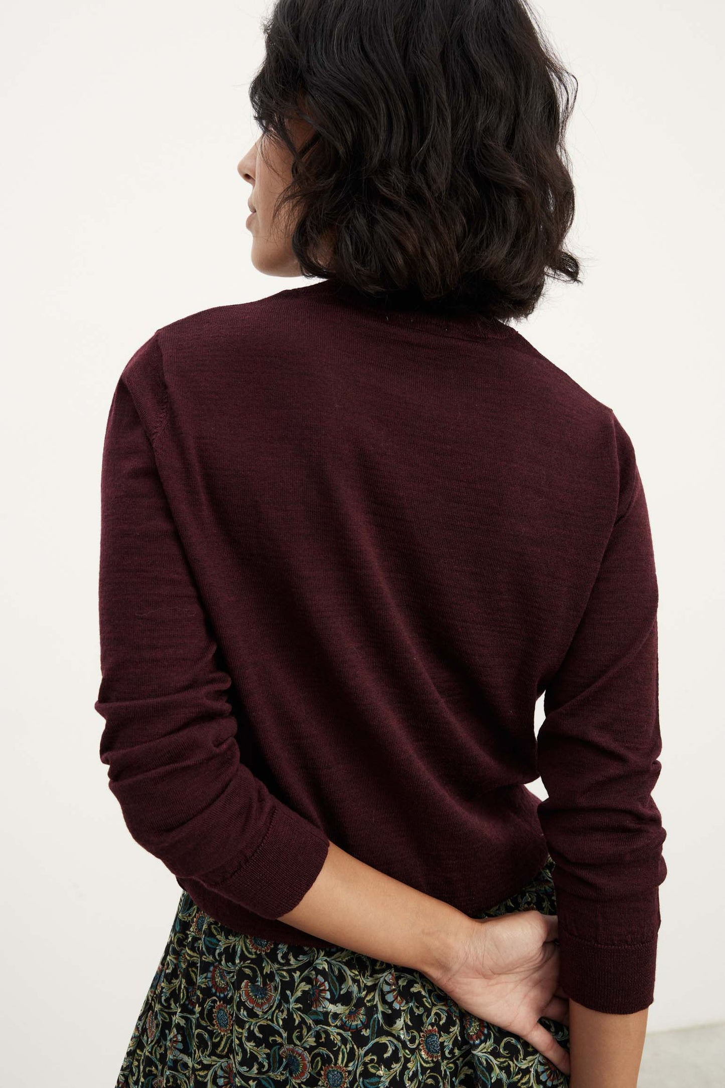 Sweater KANSAS Burgundy - BIMANI