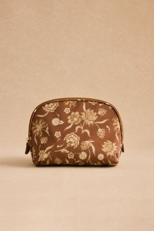 Neceser AMARA Estampado Mostaza - BIMANI