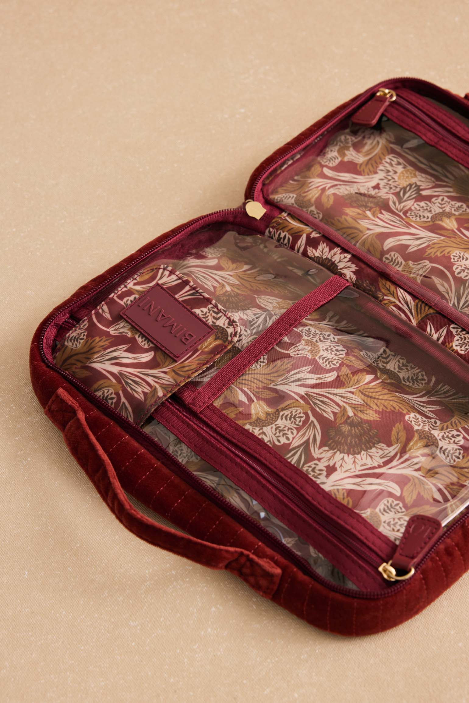 Neceser CORALIE Burdeos - BIMANI