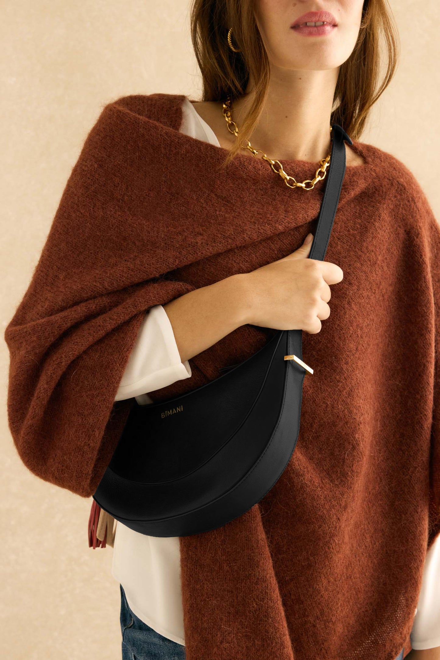 Bolso MOON Negro - BIMANI