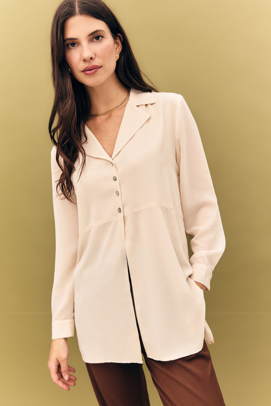 Blusa CINER Beige Caliza - BIMANI