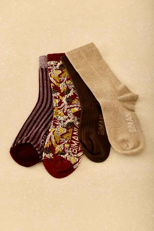 Pack CALCETINES Burdeos - BIMANI