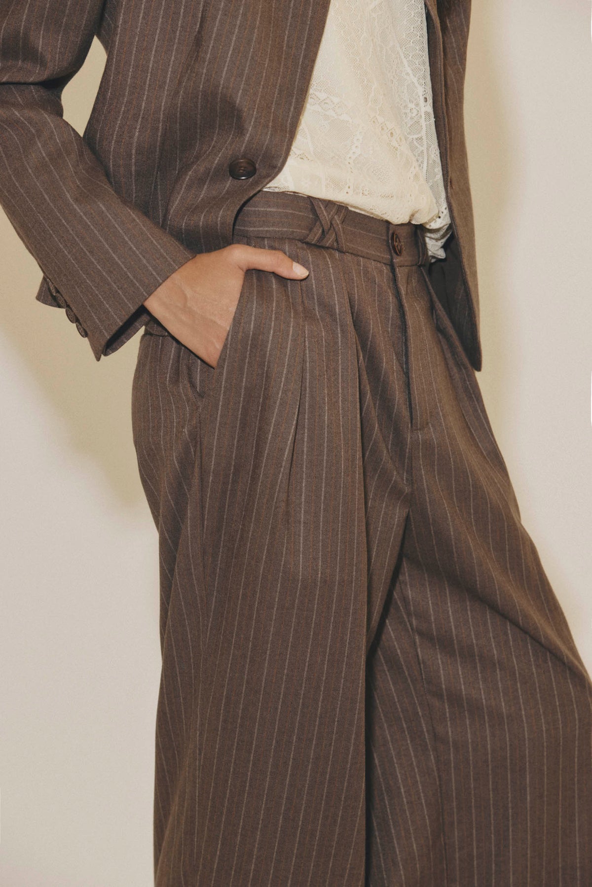 ALTESSE Brown Trousers