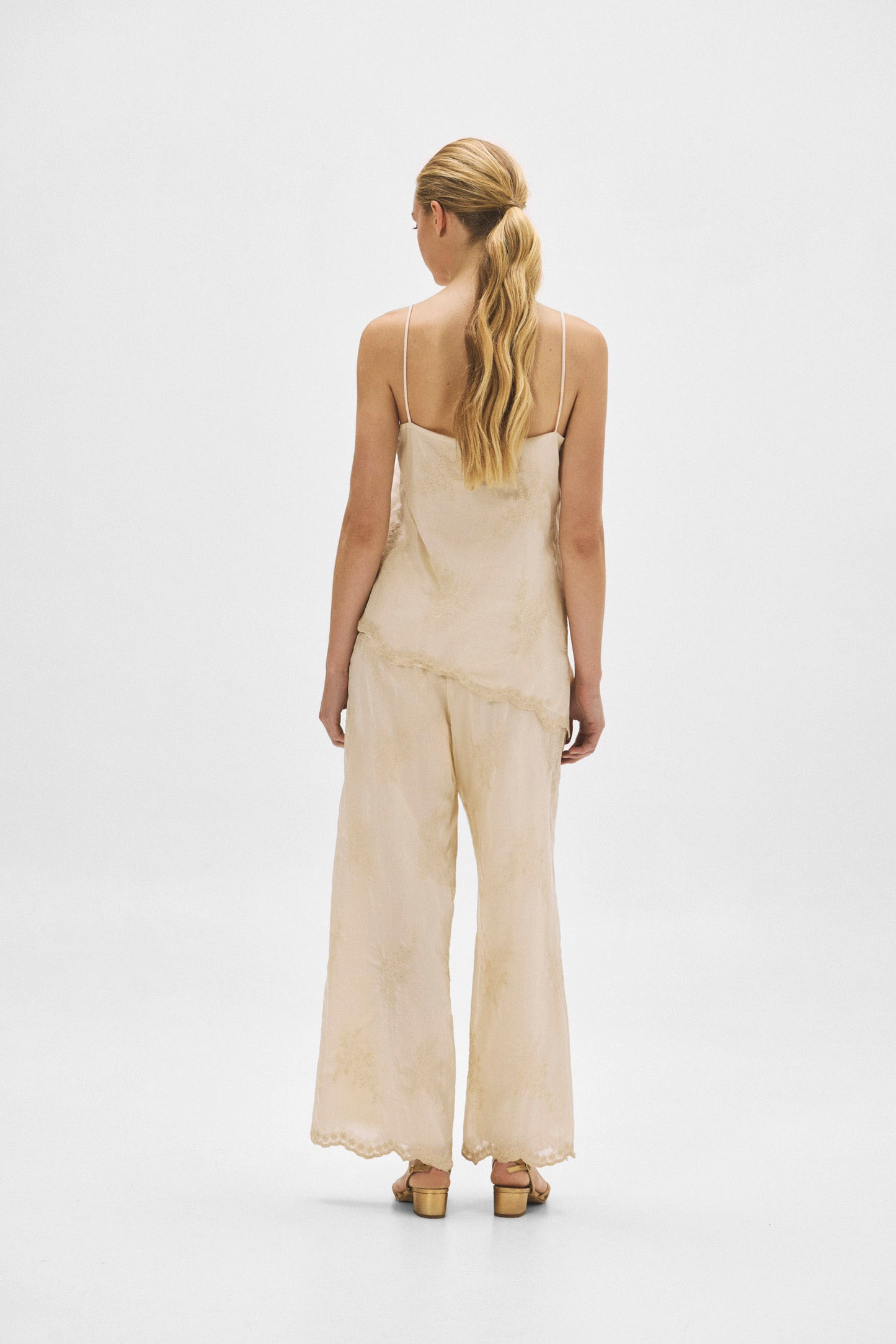 Pantalón AMADINE Crema