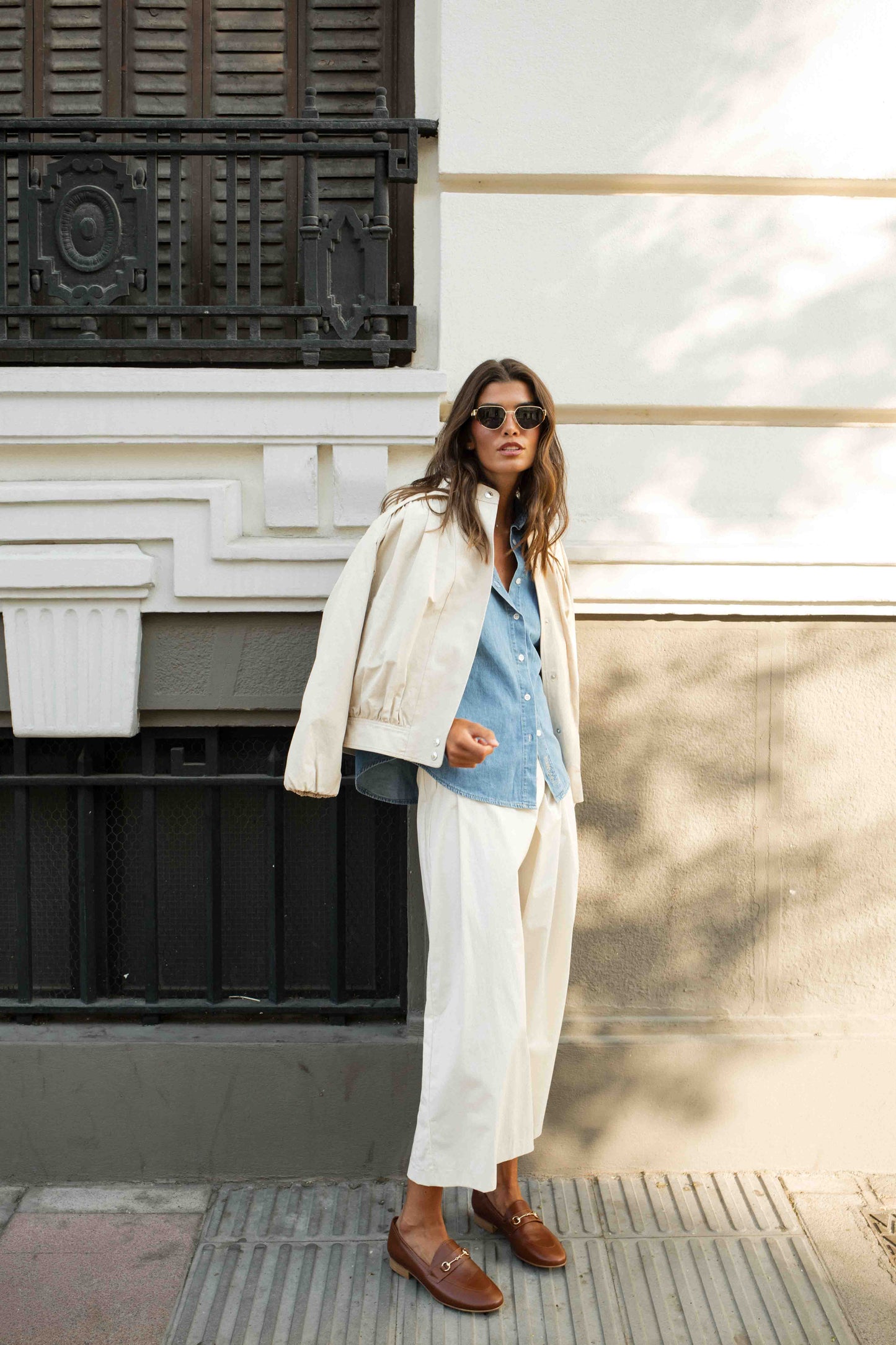 BLAKE Cream Trousers