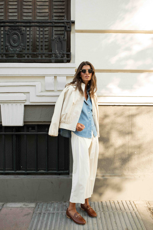 BLAKE Cream Trousers