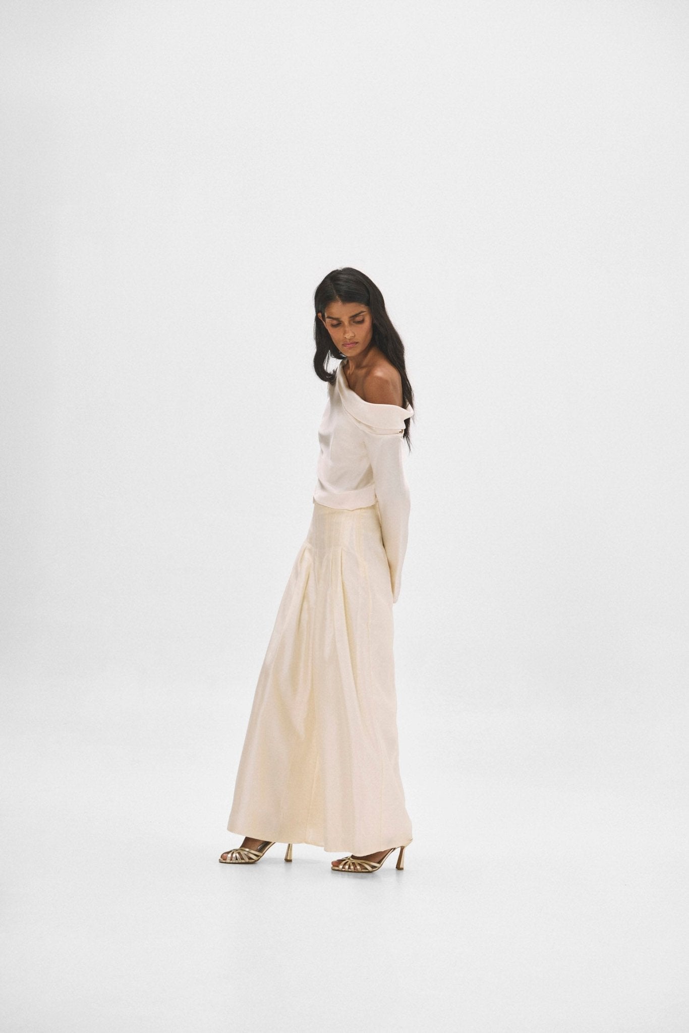Pantalón ELEANOR Crema - BIMANI