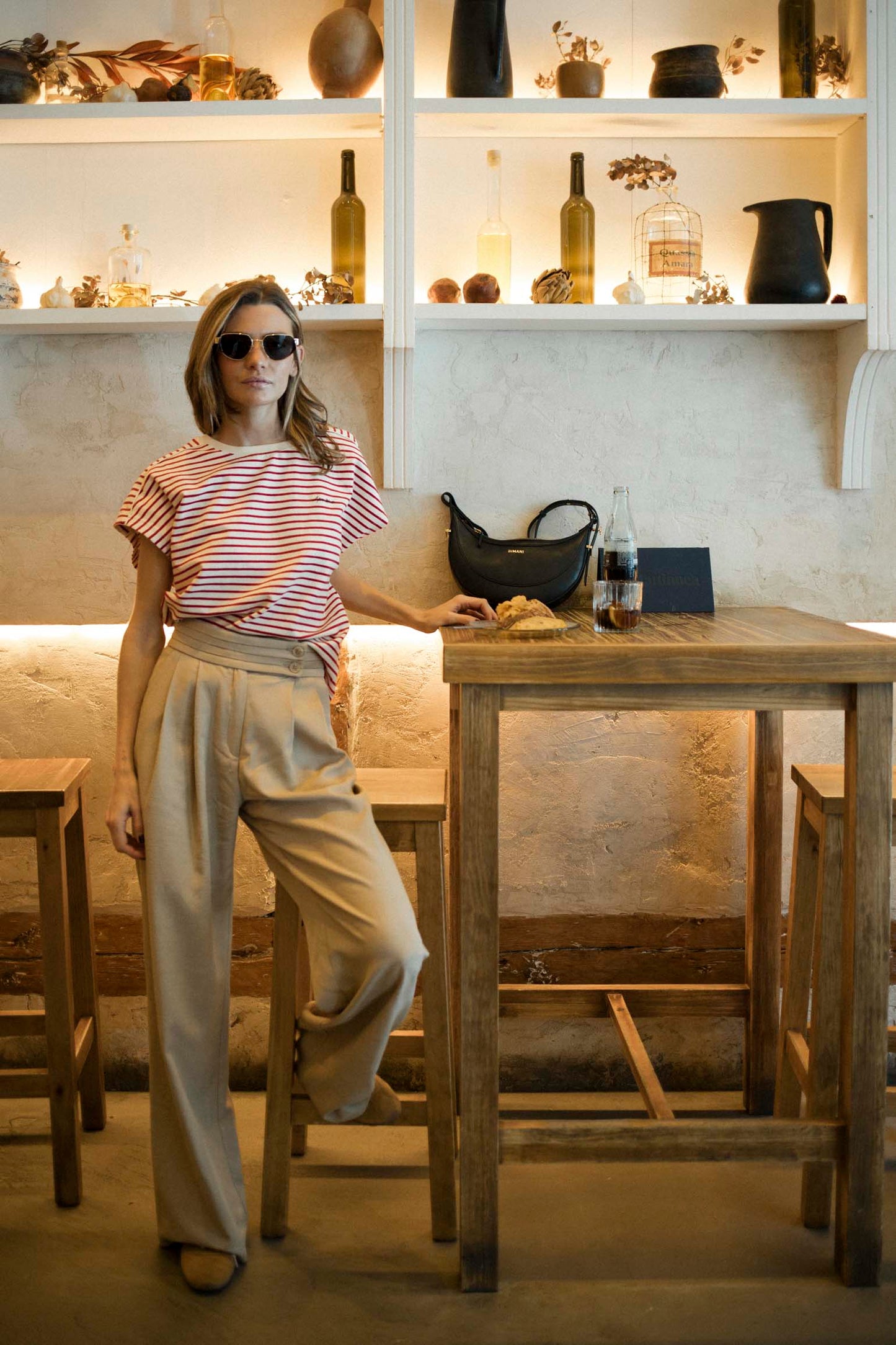 Pantalón EMY Beige - BIMANI