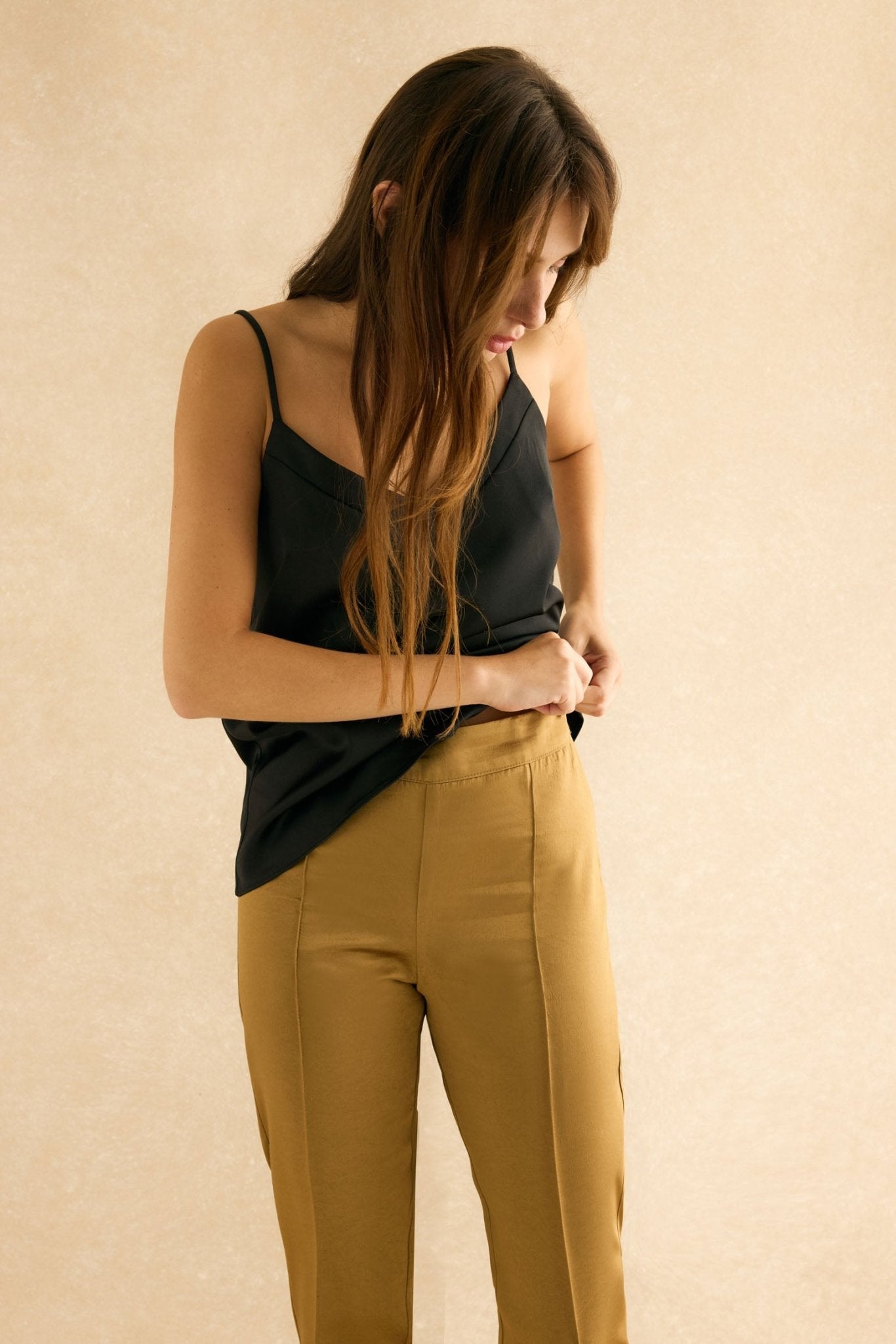 Pantalón GARNET Dorado - BIMANI