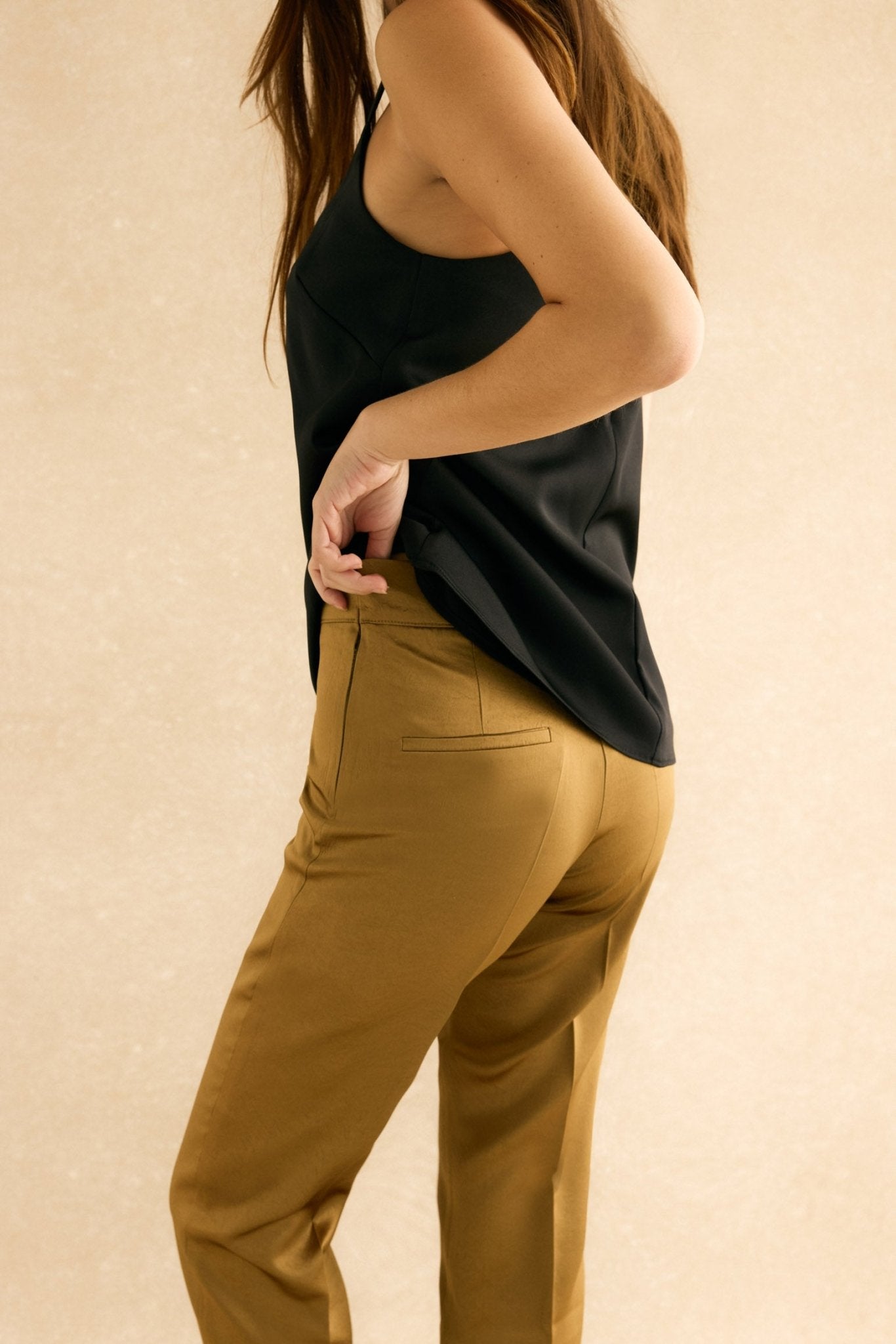 Pantalón GARNET Dorado - BIMANI