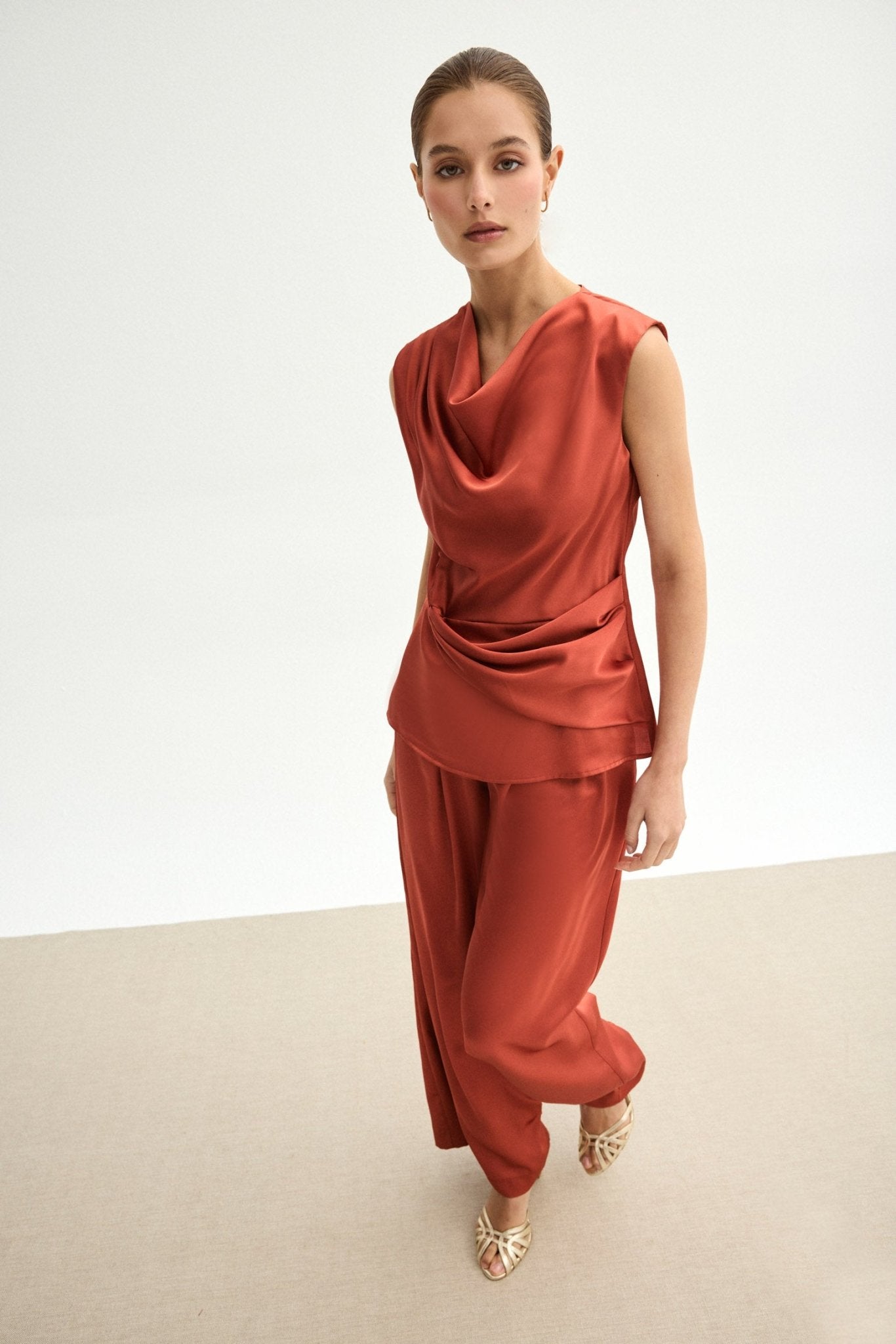 Pantalón ISOLA Teja Caldero - BIMANI