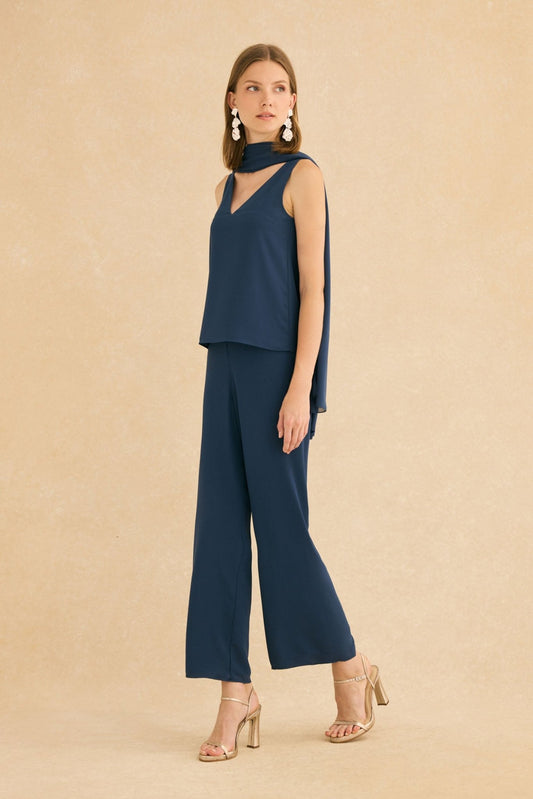 Pantalón LEVANTE Azul Cantábrico - BIMANI