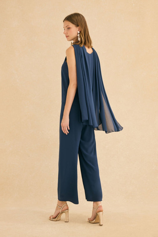 Pantalón LEVANTE Azul Cantábrico - BIMANI