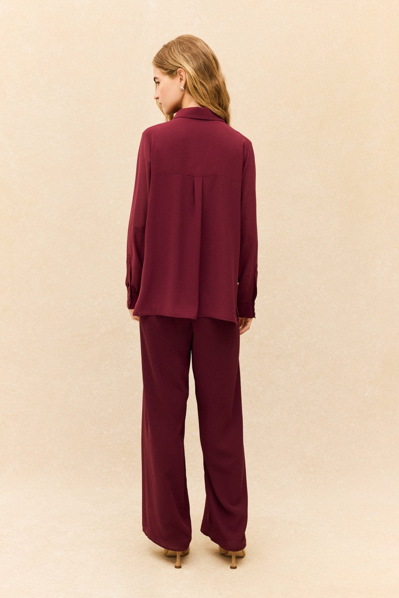 Pantalón LEVANTE Burdeos Monastrell - BIMANI