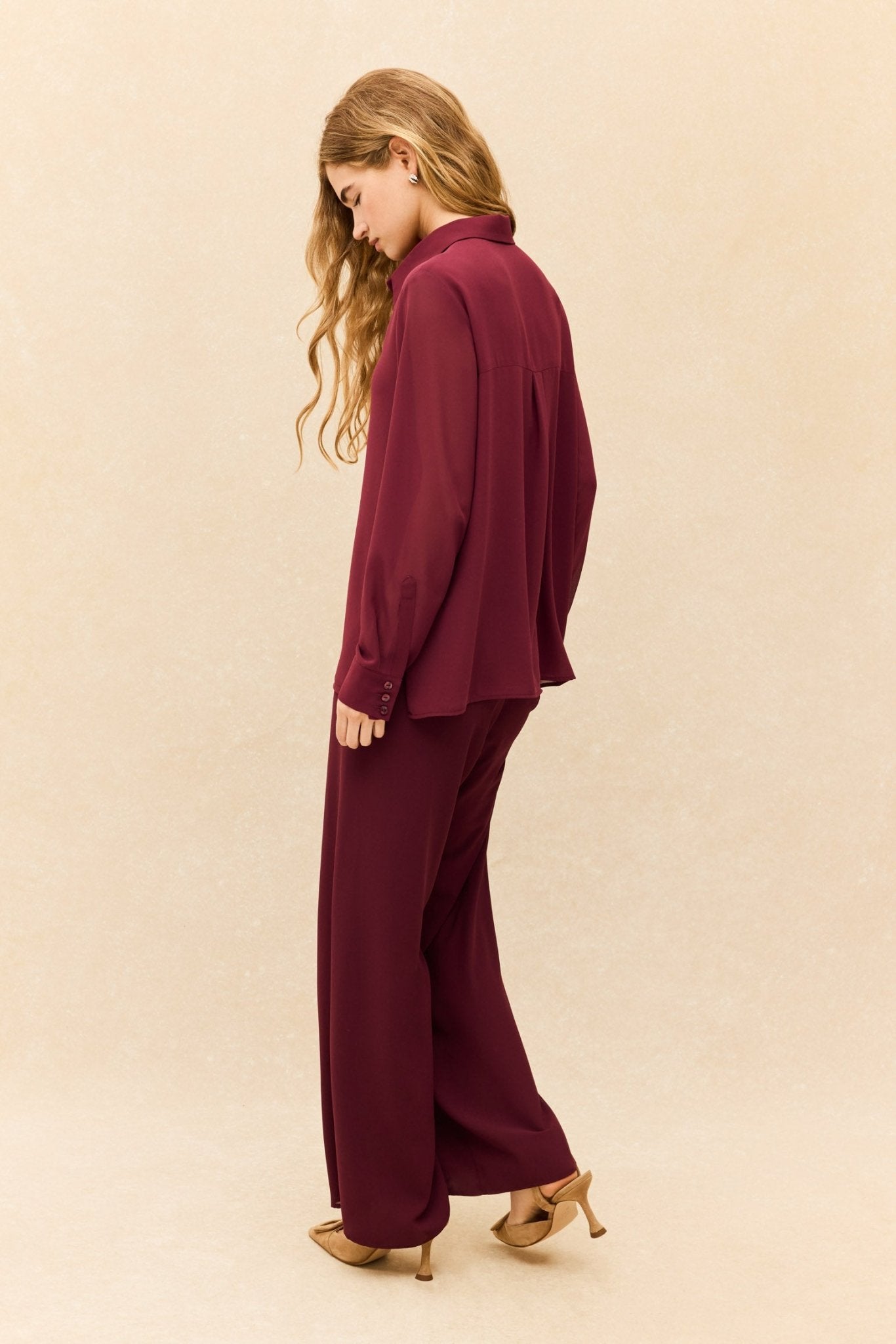 Pantalón LEVANTE Burdeos Monastrell - BIMANI