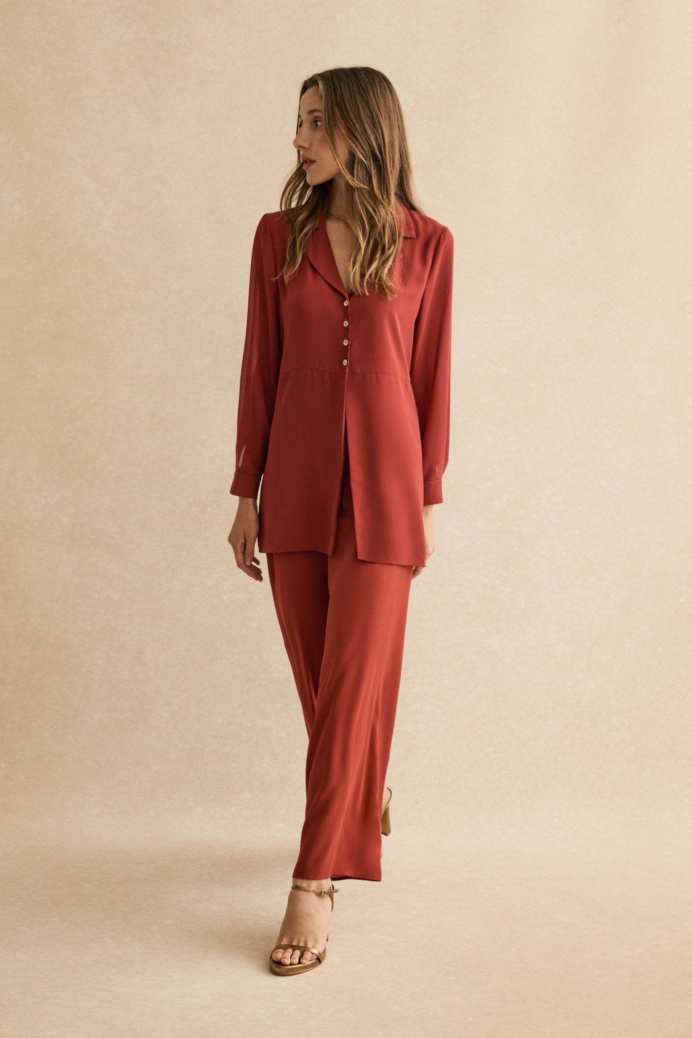 Pantalón LEVANTE Teja Mencía - BIMANI