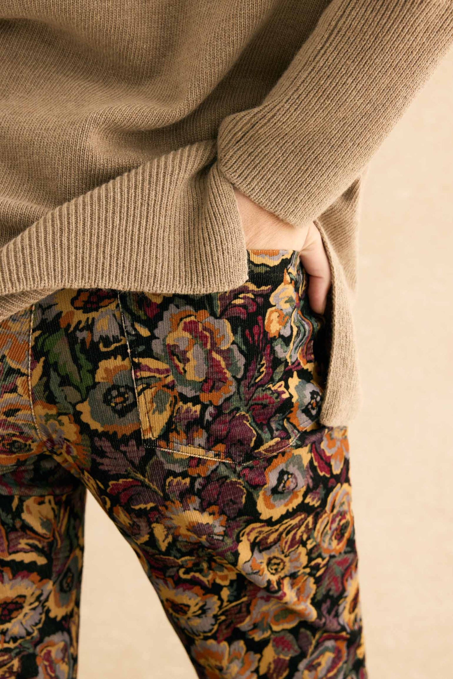Pantalón LONDON Estampado Negro - BIMANI