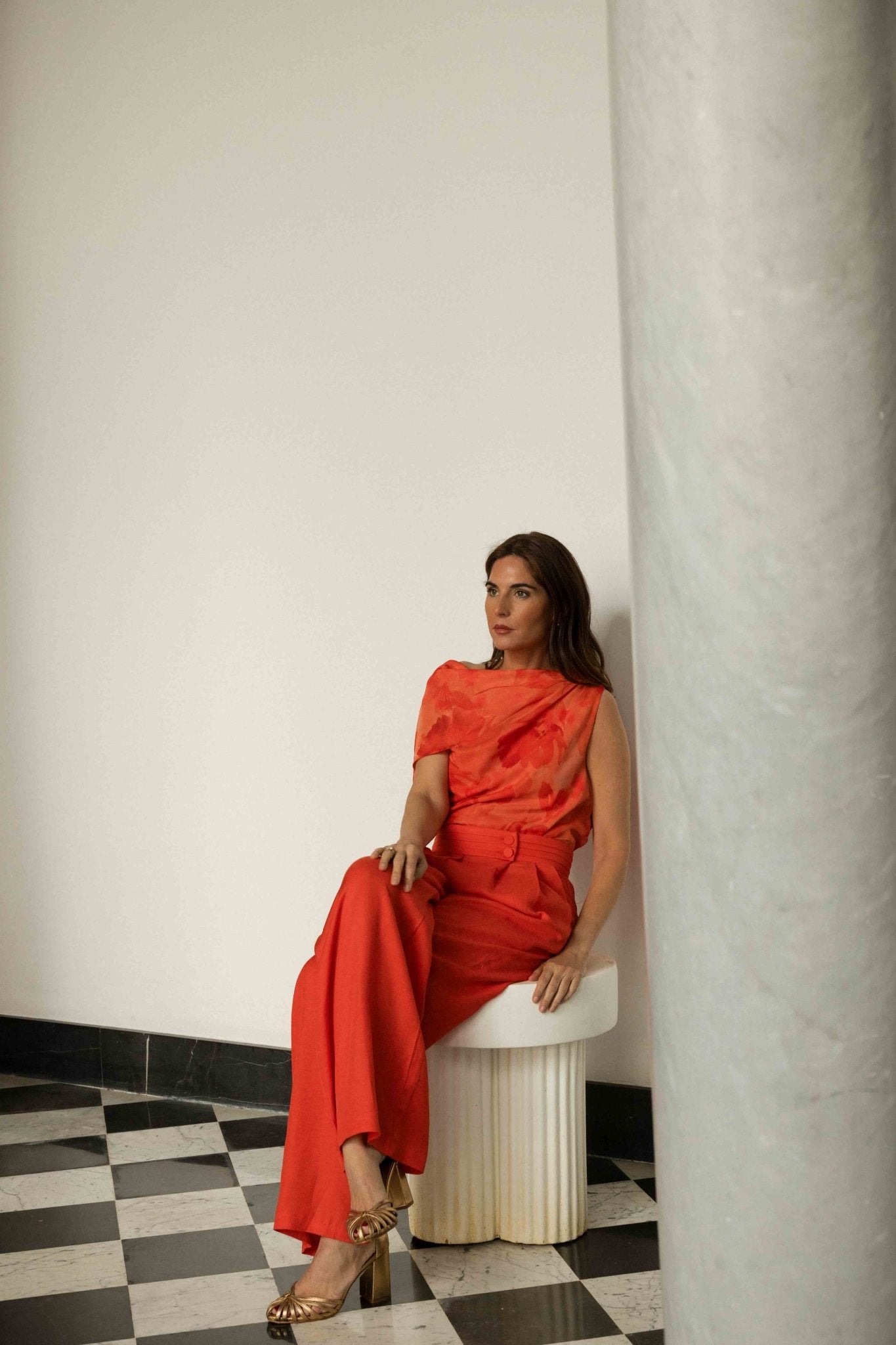 Pantalón EMY MACARENA Coral - BIMANI