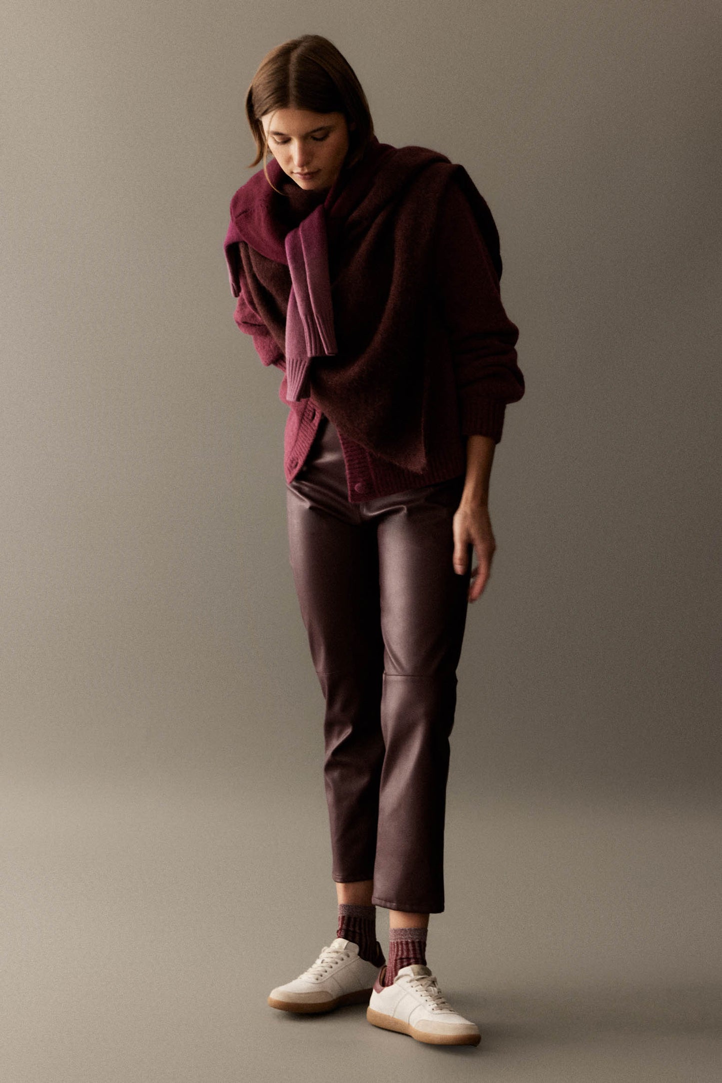 Pantalón MAIDEN Burgundy - BIMANI