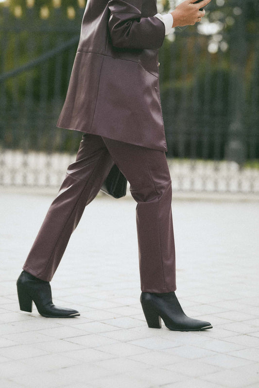 MAIDEN Trousers Burgundy