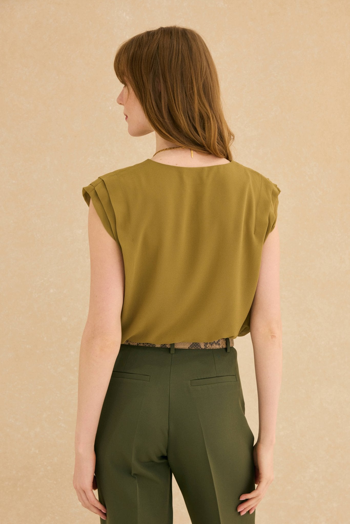 Pantalón MARGAUX Khaki - BIMANI