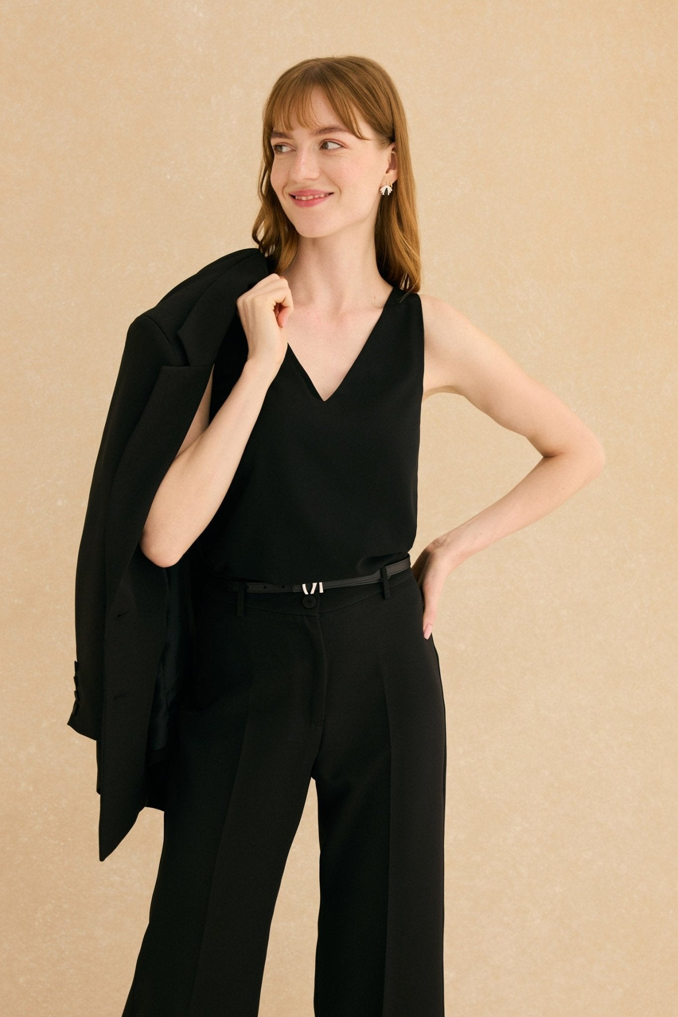 Pantalón MARGAUX Negro - BIMANI