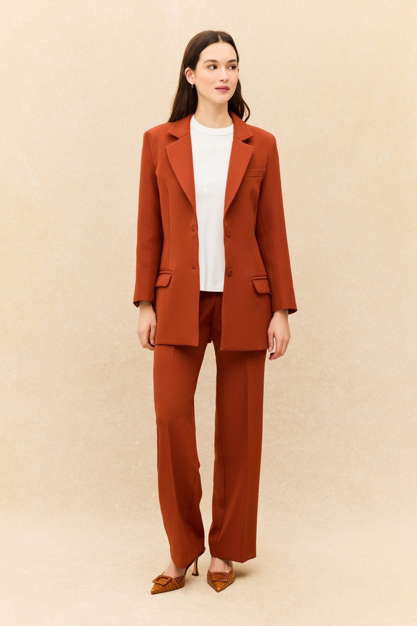 Pantalón MARGAUX Teja - BIMANI