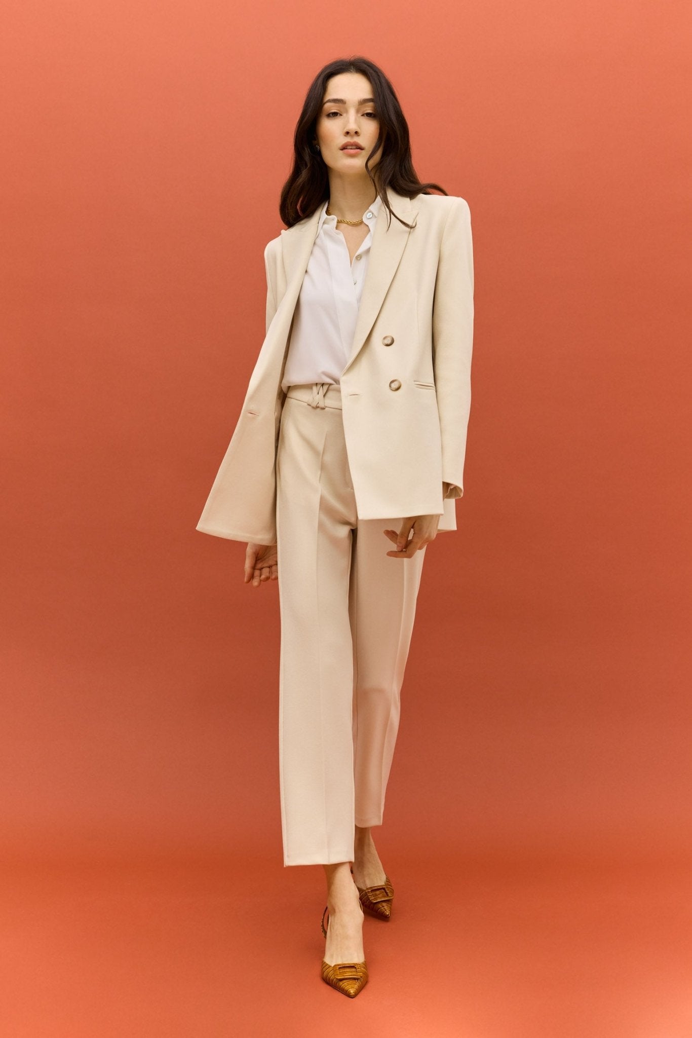 Pantalón MEDINA Beige - BIMANI