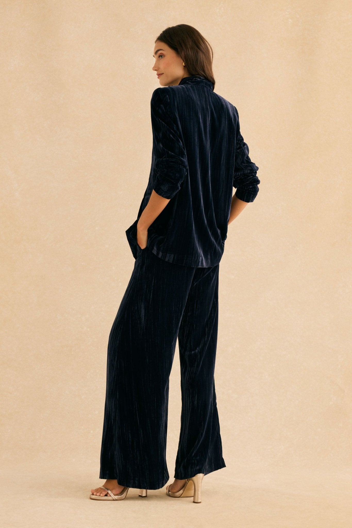 Pantalón MIRELLE Azul Cantábrico - BIMANI