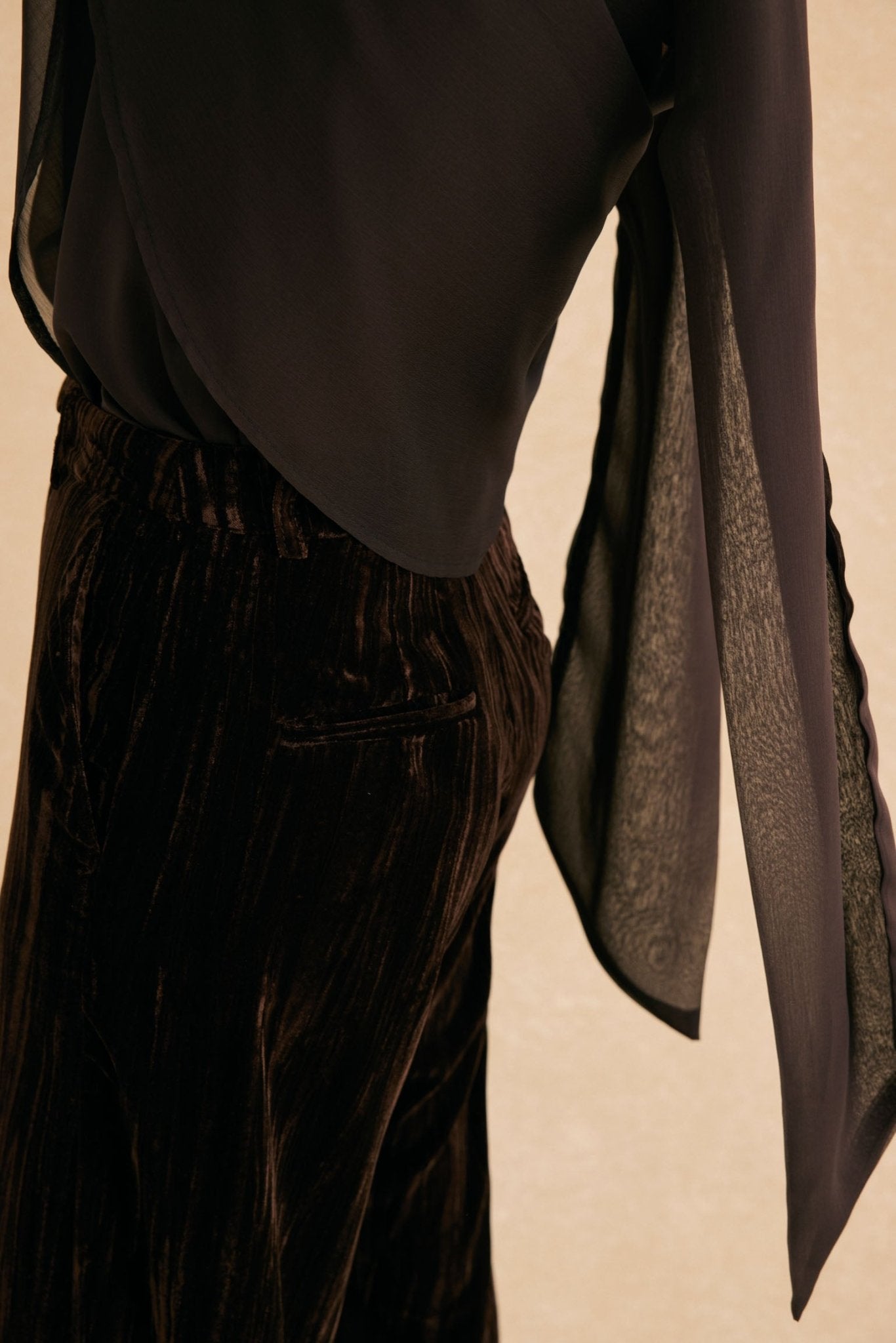 Pantalón MIRELLE Marrón Cacao - BIMANI