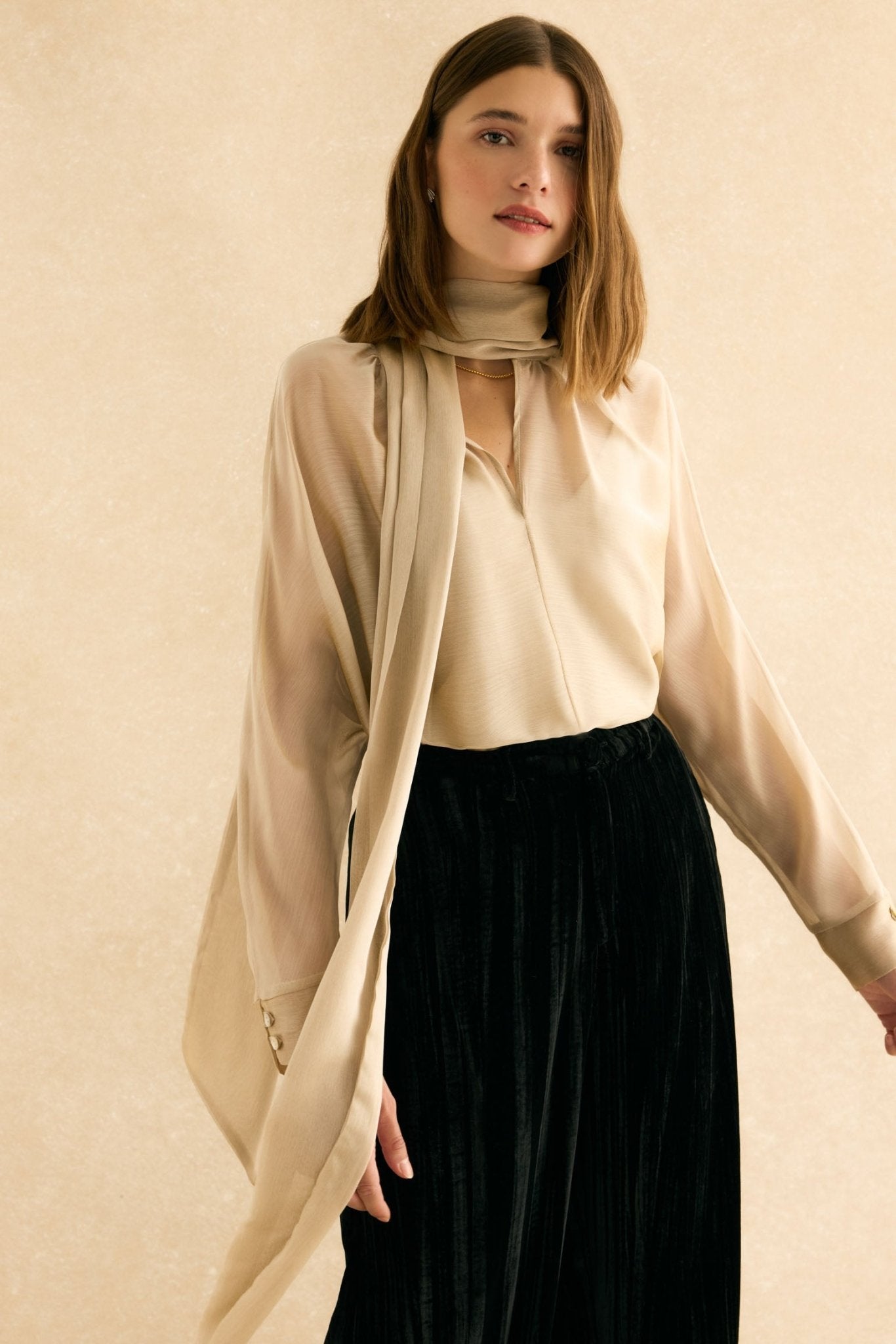 Pantalón MIRELLE Negro Magnético - BIMANI