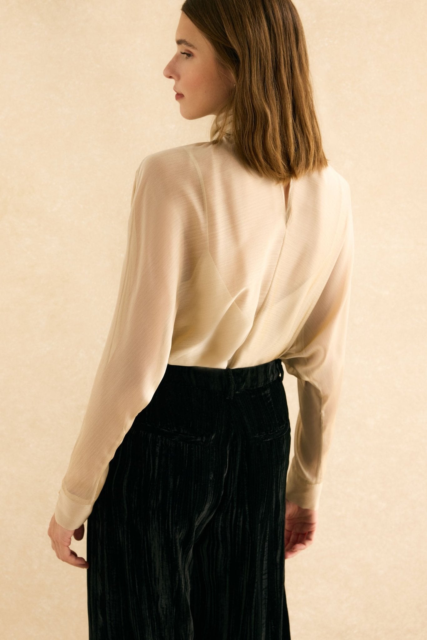 Pantalón MIRELLE Negro Magnético - BIMANI