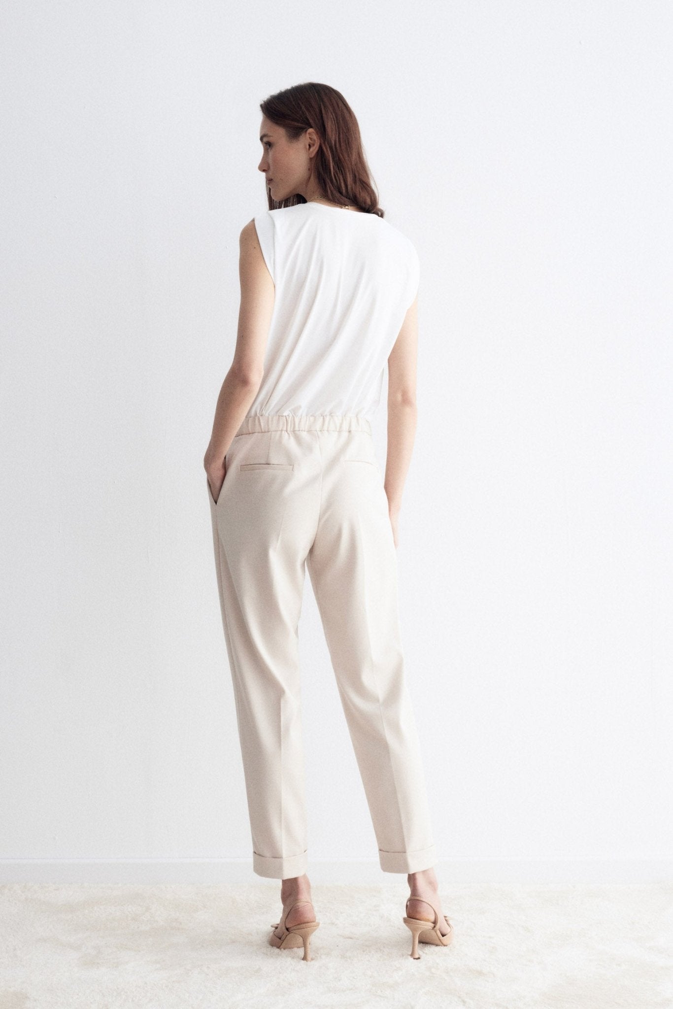 Pantalón NAJAC Beige - BIMANI