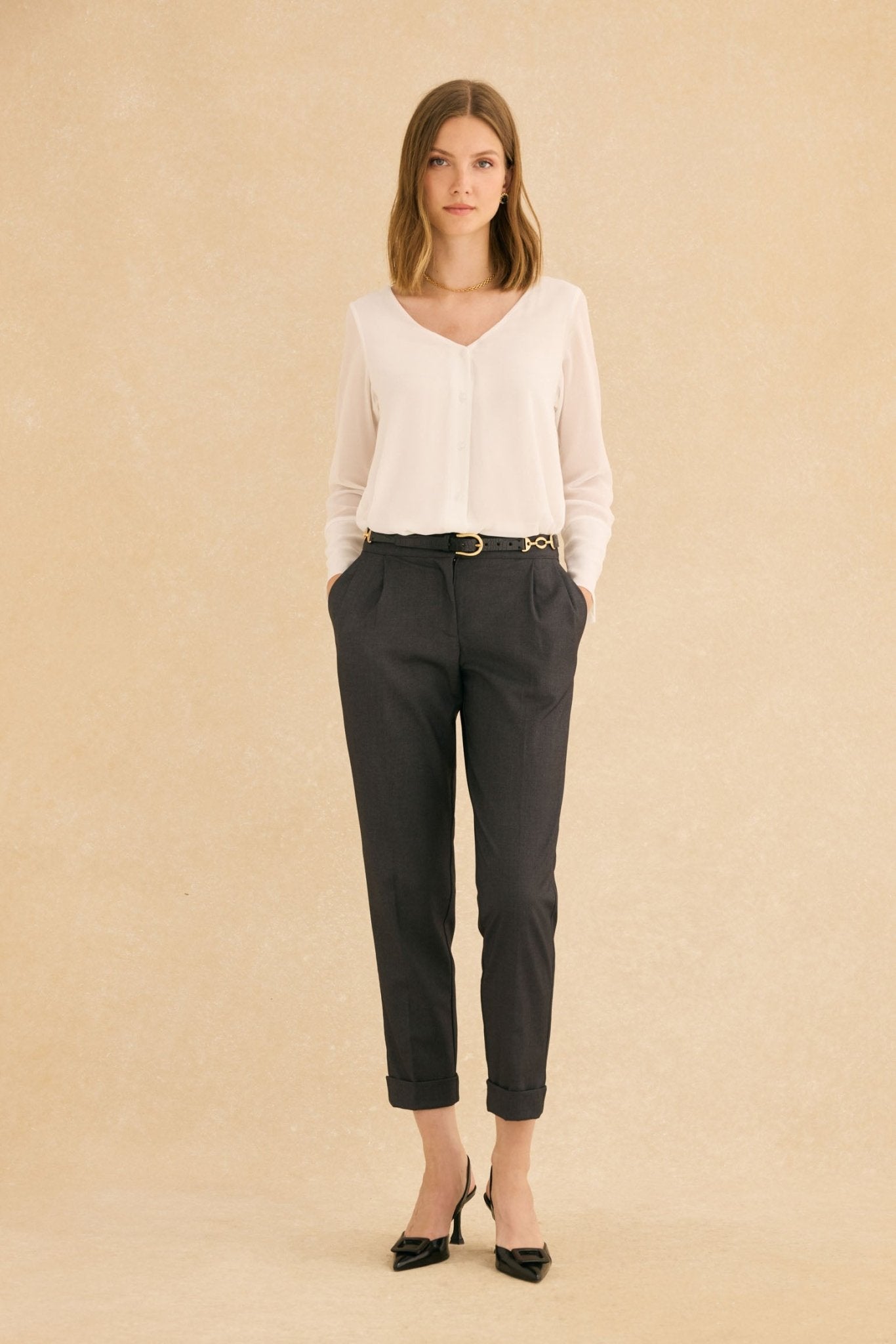 Blusa LAGUNA Blanco Eterno - BIMANI