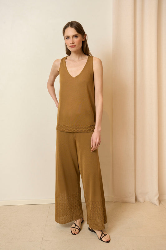 Pantalón NARA Dorado