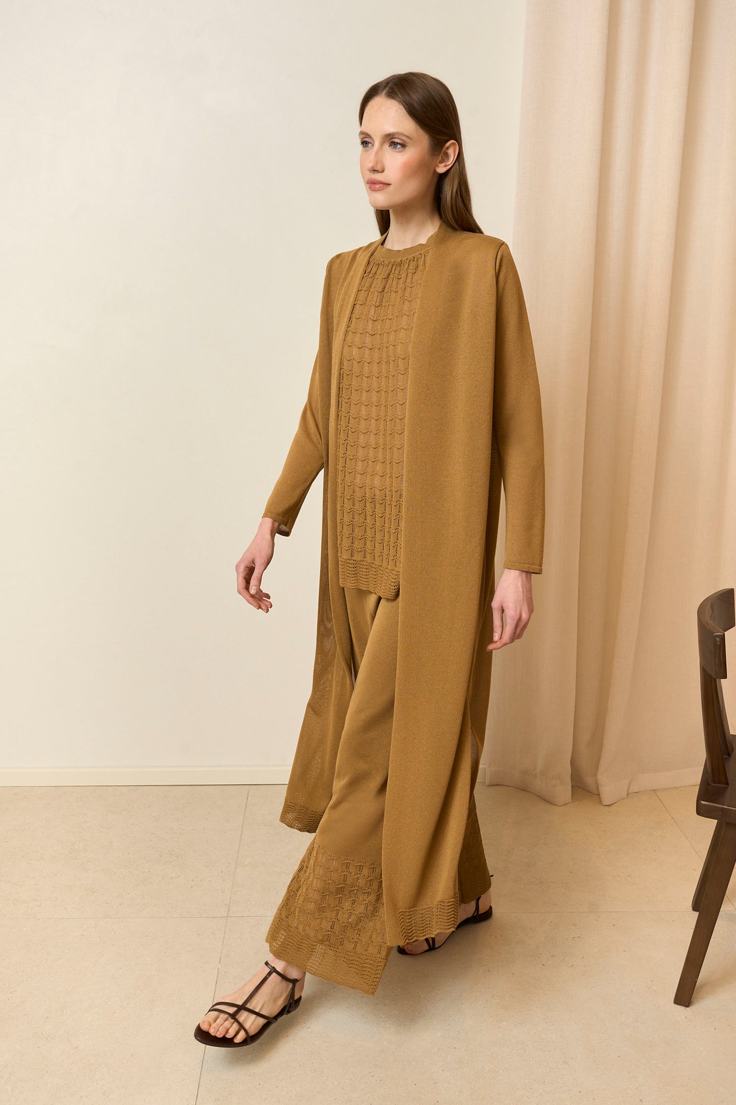 Pantalón NARA Dorado