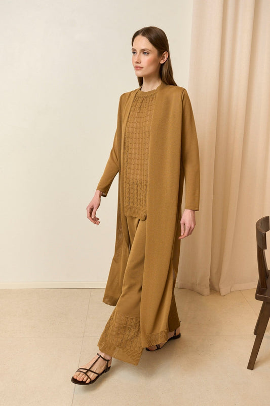Pantalón NARA Dorado - BIMANI