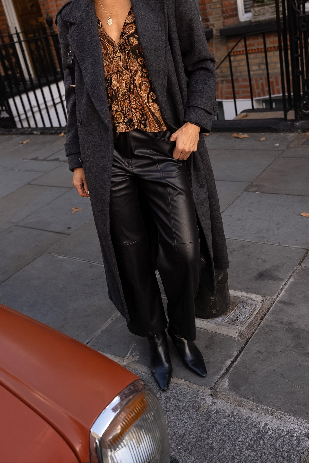 REBEL Black Trousers
