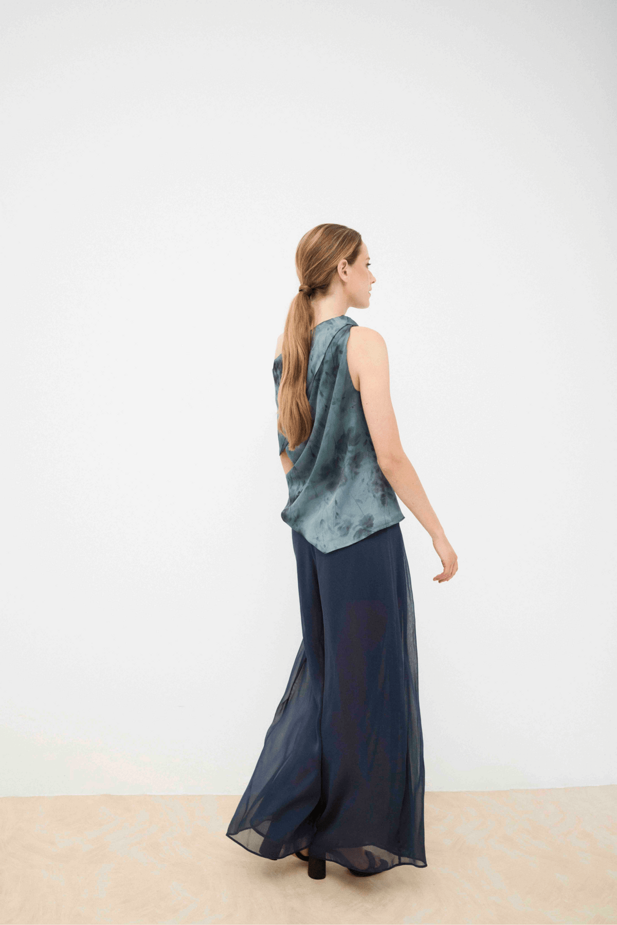 Pantalón SABINE Azul Petróleo - BIMANI