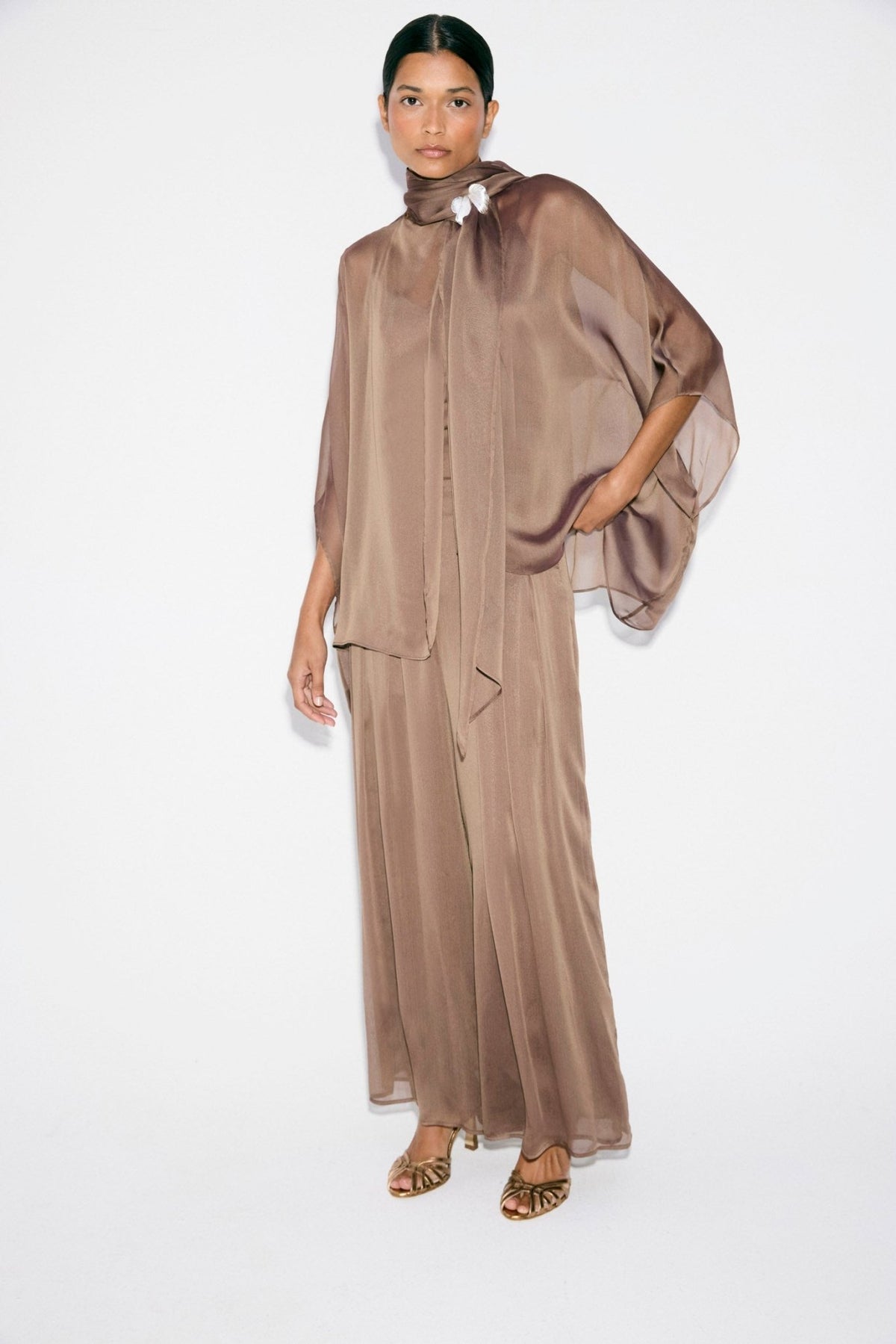 Pantalón SABINE Bronce - BIMANI