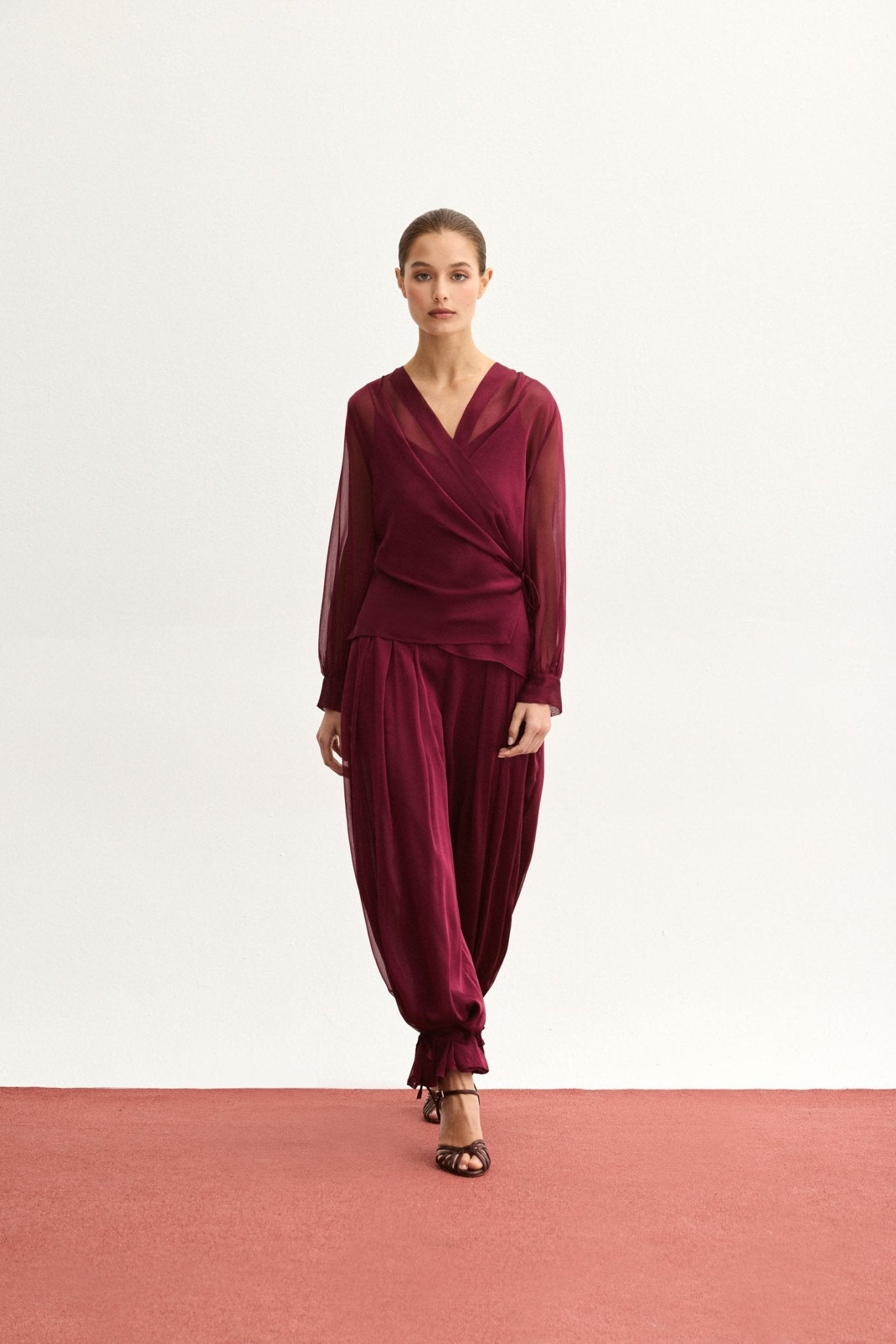 Pantalón SABINE Cereza Árida - BIMANI