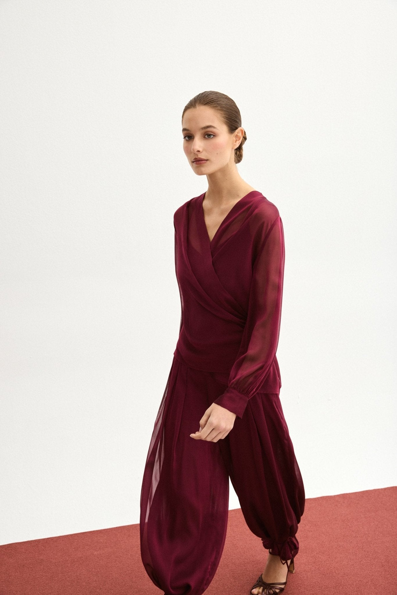 Pantalón SABINE Cereza Árida - BIMANI