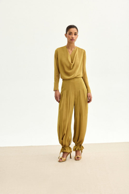 Pantalón SABINE Oliva Peridoto - BIMANI