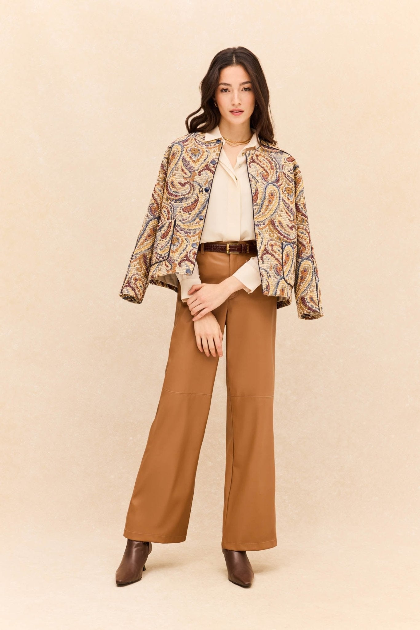Pantalón SADIE Camel - BIMANI