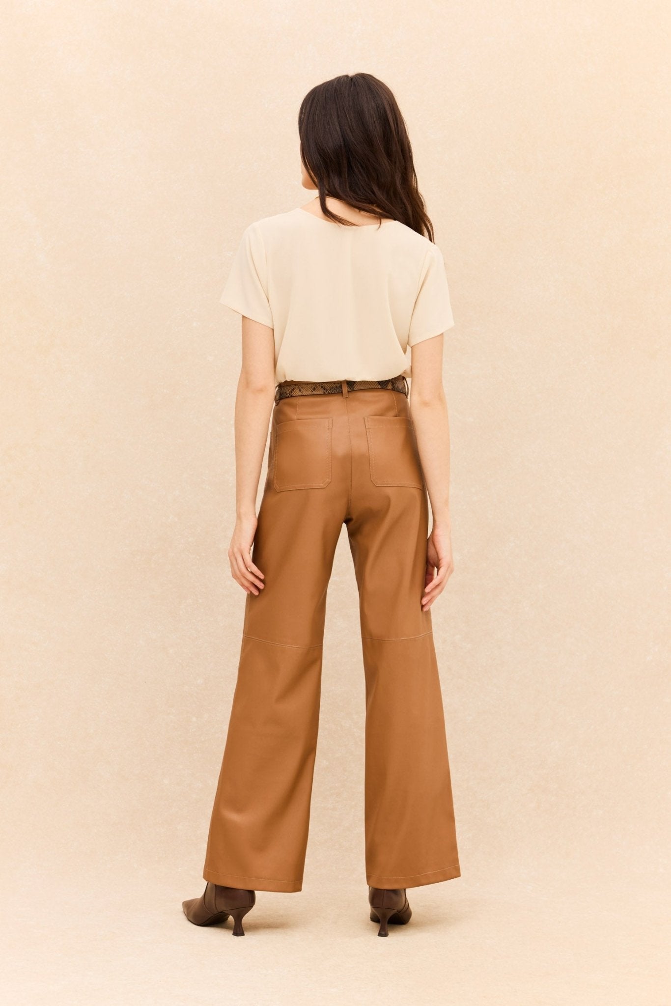 Pantalón SADIE Camel - BIMANI