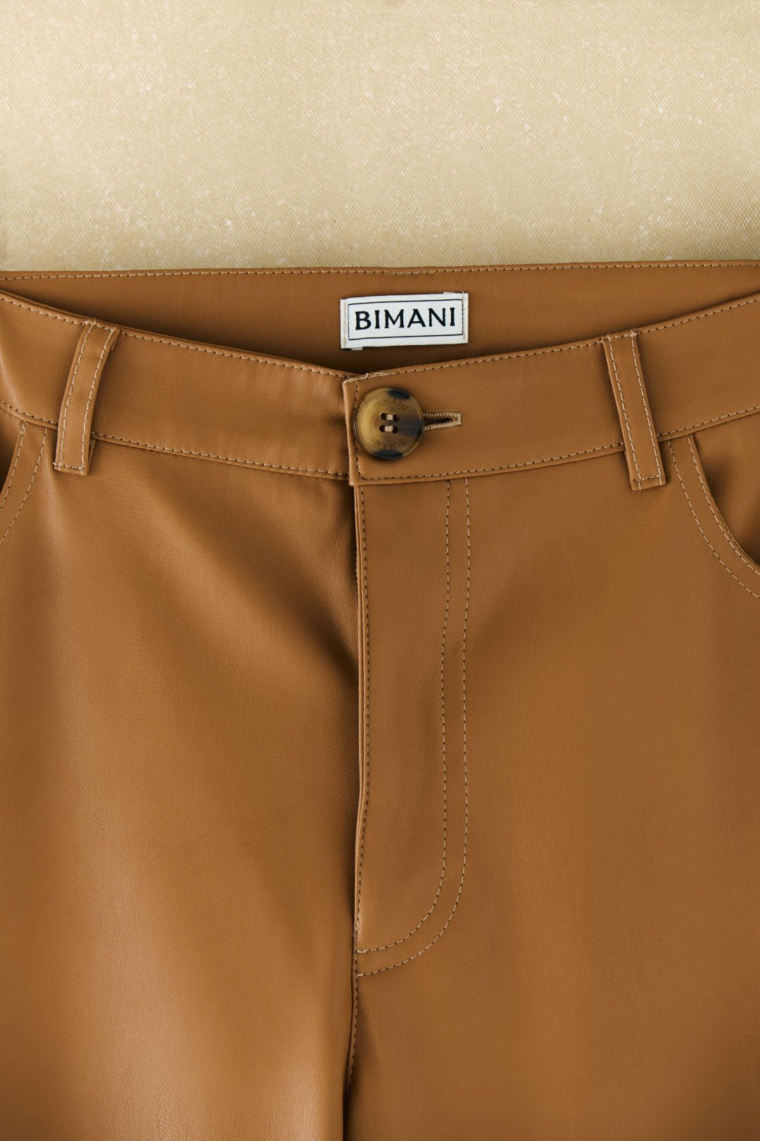 SADIE Camel Trousers | BIMANI