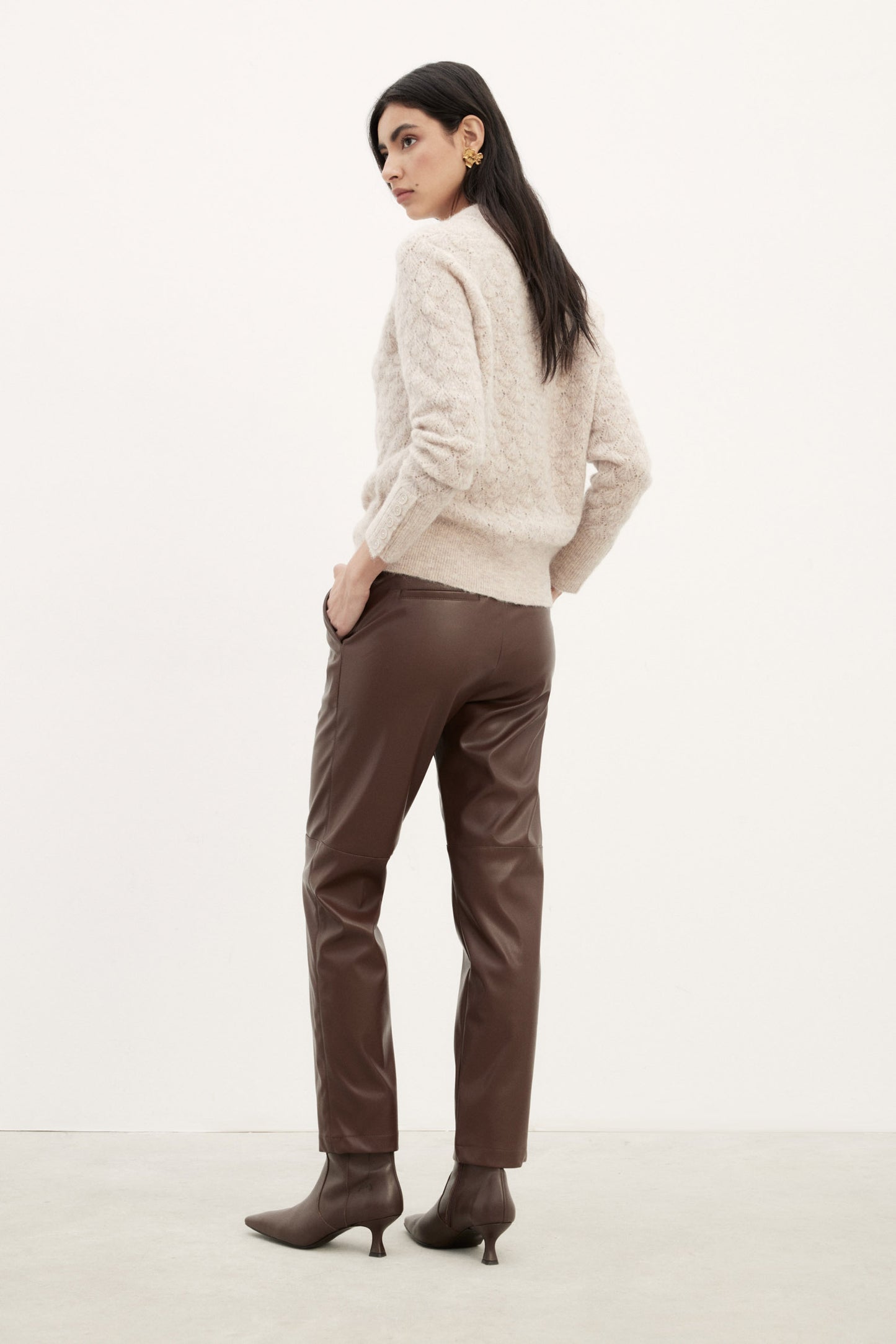 WILLOW Brown Trousers