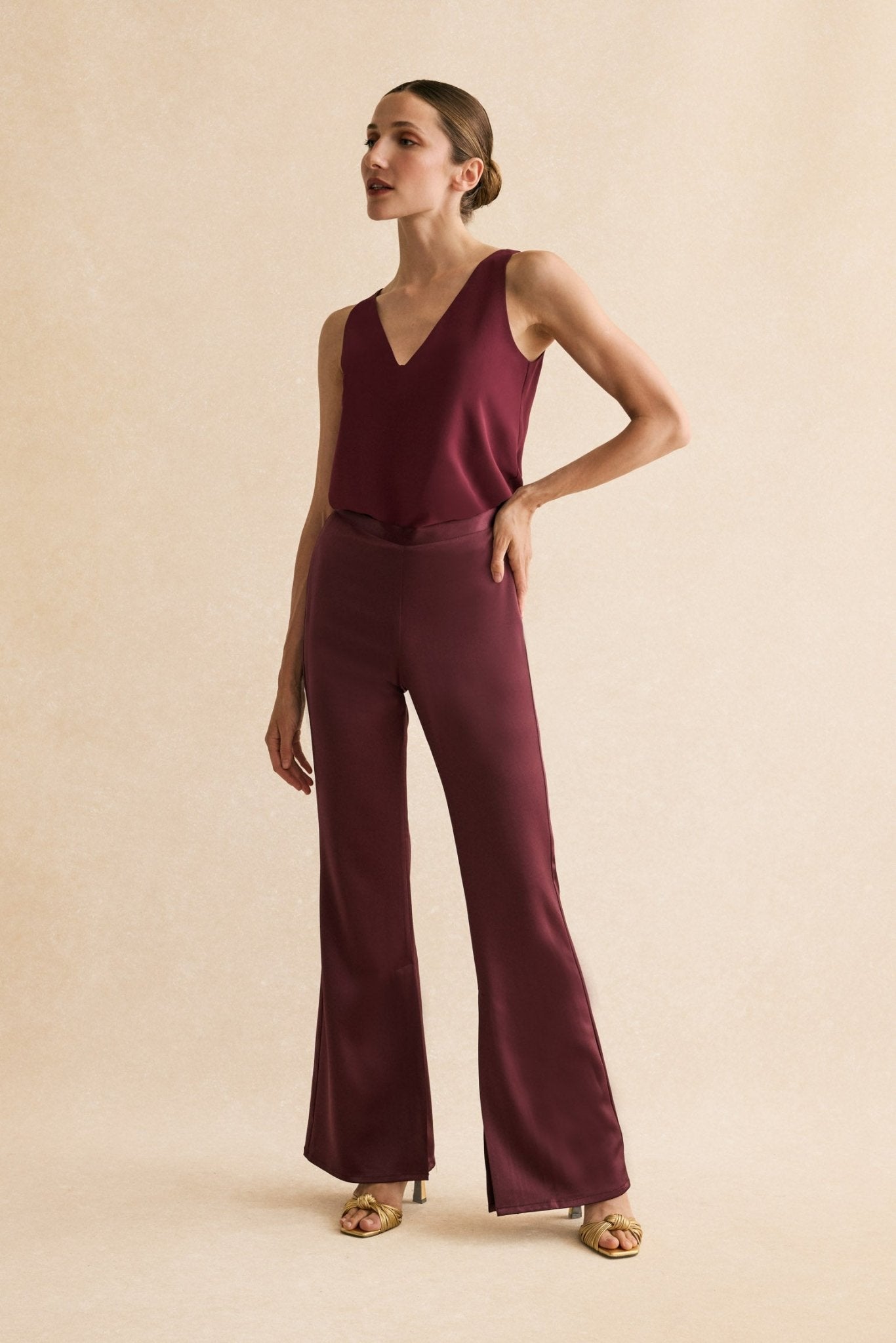 Pantalón ZAFIRO Burdeos Monastrell - BIMANI