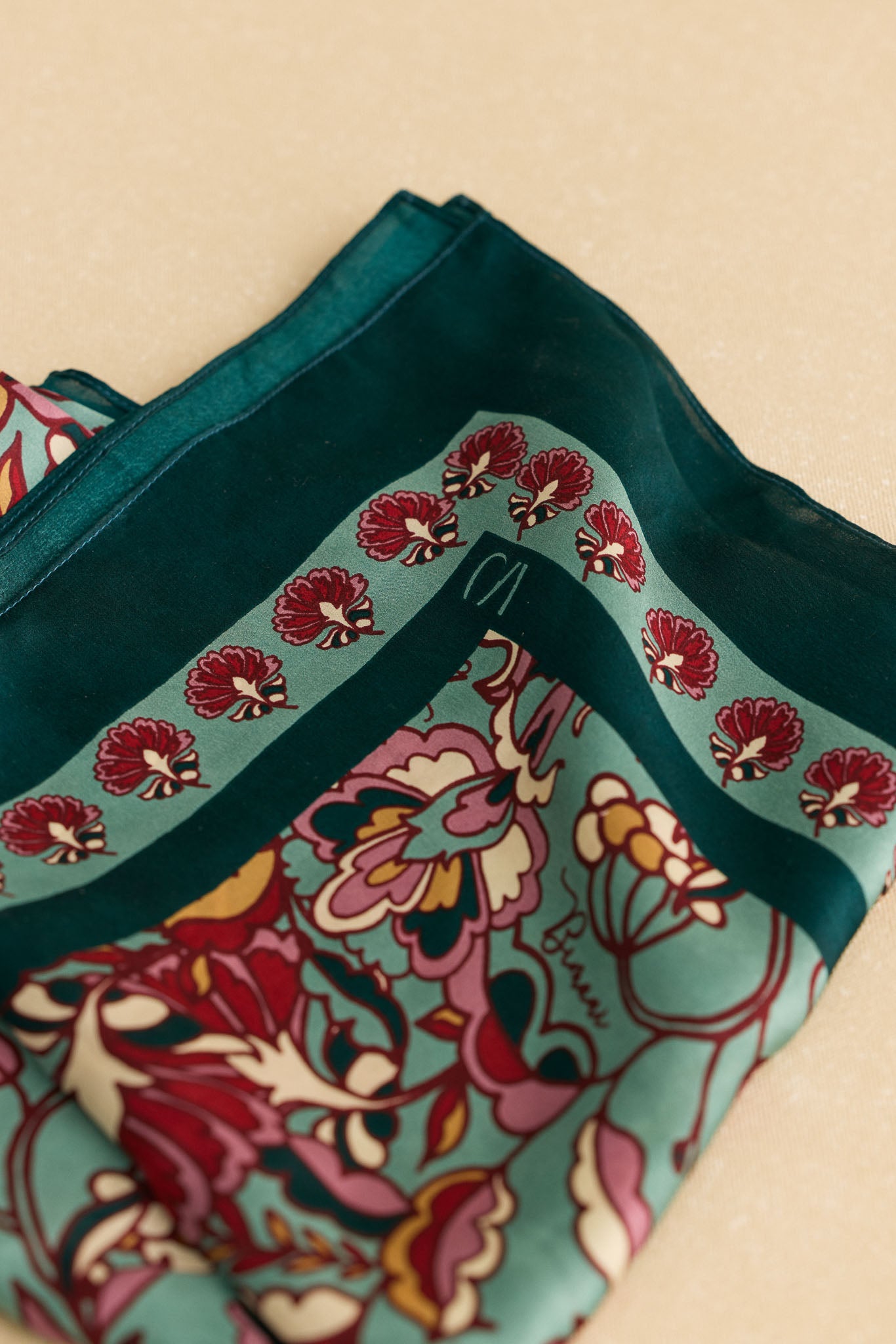 Pañuelo ALHAMBRA Verde - BIMANI