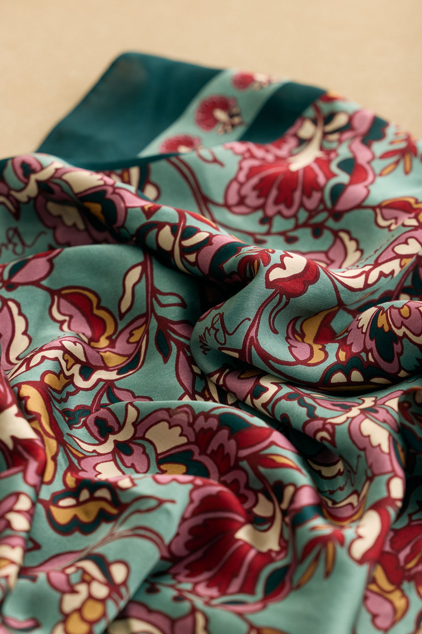 Pañuelo ALHAMBRA Verde - BIMANI